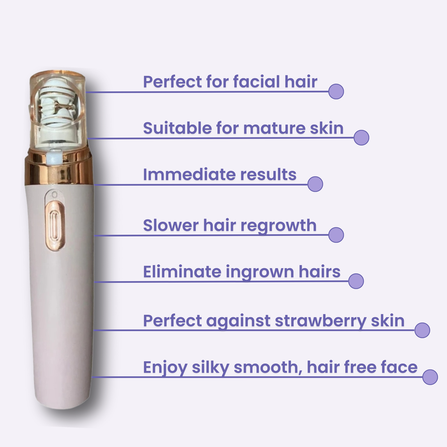 PLuxe Facial Hair Remover - 50% OFF!