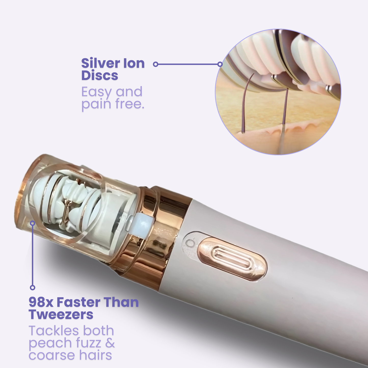 PLuxe Facial Hair Remover - 50% OFF!