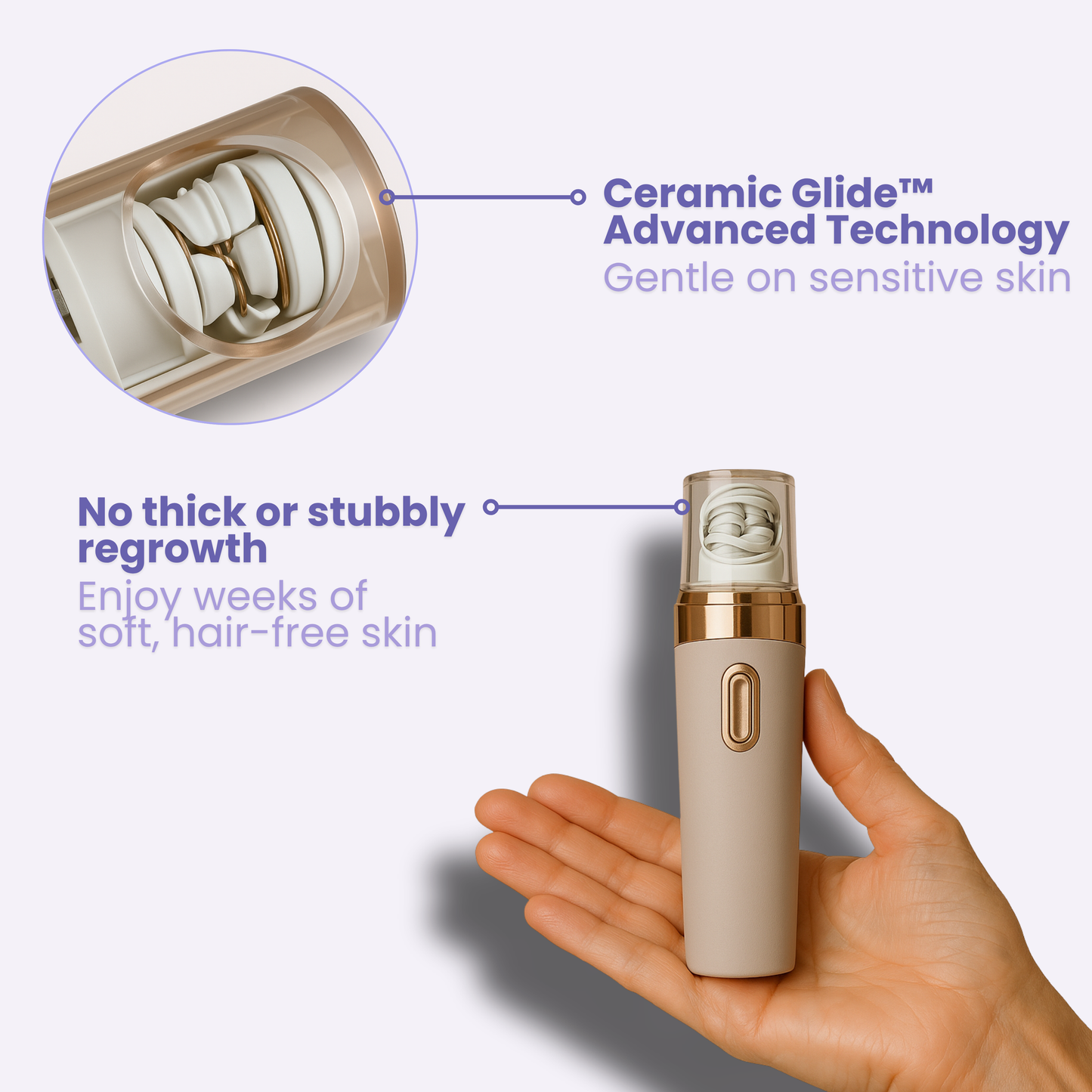 PLuxe Facial Hair Remover - 50% OFF!