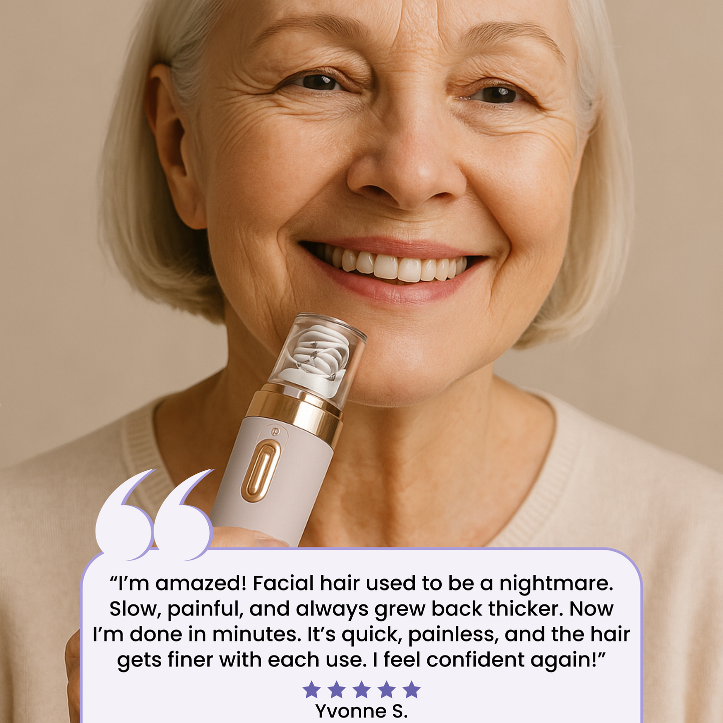 PLuxe Facial Hair Remover - 50% OFF!