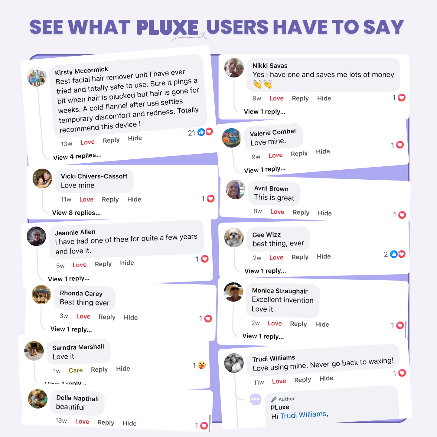 PLuxe Facial Hair Remover - 50% OFF!
